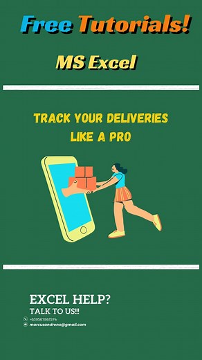 Marcus Digital Hub | Say goodbye to delivery confusion! Our easy-to-use Excel delivery tracker helps you monitor your shipments effortlessly. Keep track of... | Instagram