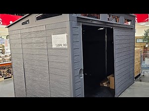 7'x10' Shed for sale at Costco