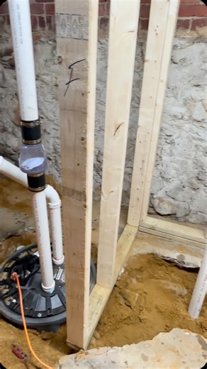 Leon Garrett on Instagram: "Using Liberty Pumps Pro 380 Series sewage ejector to add plumbing in a residential basement #plumbing #plumber #reels @libertypumps"