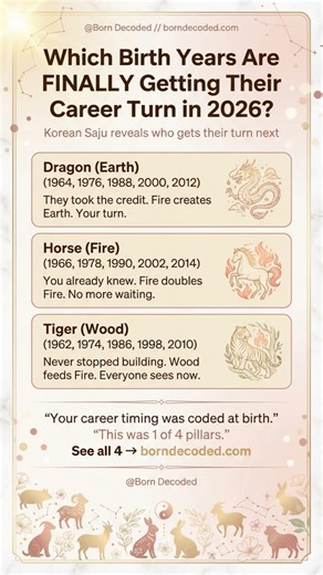 The Birth Years Finally Getting Career Recognition in 2026 ✨