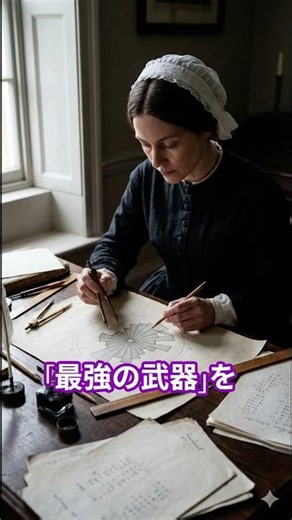 【実話】ナイチンゲール最強の武器は「注射」ではなく「●●」だった！？ 💉📊 #トリビア #歴史 #トリビア #雑学 #衝撃の事実 #ナイチンゲール