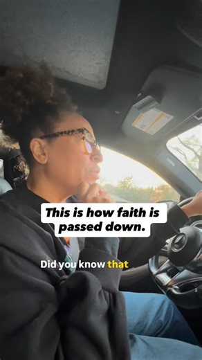 Mignon Francois on Instagram: "If we don’t teach our children how to pray, how to discern, how to guard their minds, and how to stand firm in their faith, the world will gladly step in and teach them something else. “train up a child in the way he should go, and when he is old he will not depart from it” (Proverbs 22:6) This conversation between me and my granddaughter didn’t happen on a stage or in a pulpit. It happened in the car on the way to school. In real time and in real life. What we all