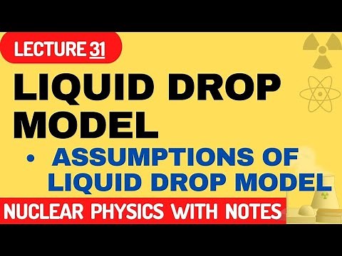 liquid drop model | assumptions of liquid drop model