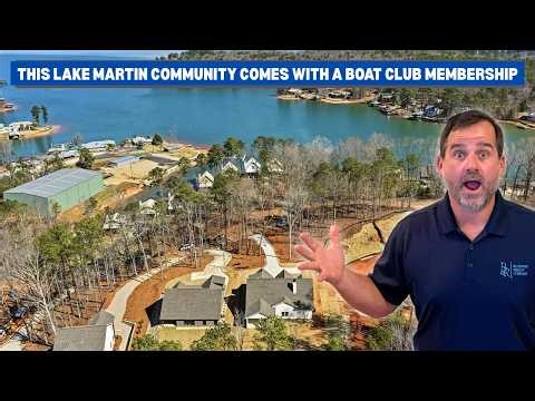 Freedom Boat Club Membership INCLUDED at This Lake Martin Community | Edges at Blue Creek