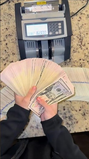 Counting Stacks Of Cash #money #dollars #cash