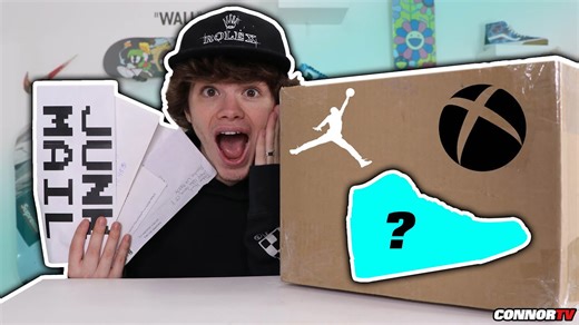 Unboxing a $2500 Sneaker Mystery Box from a FAN! XBOX Custom Air Jordan 1 RARE