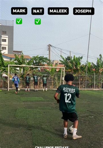 4/4 from the spot. Who’s next to step up? 🎯⚽️ #ChallengeFridays #FootballDrills #topbins