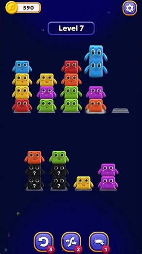 Singing Cubes Sort Games #sortgame