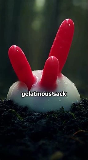 The "Alien" Egg Fungus 👽 Devil's Fingers #shorts