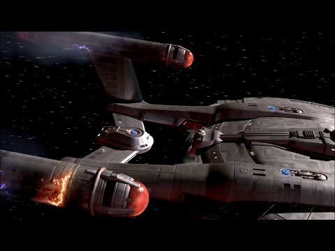 T'pol commands Enterprise NX-01 during battle with Suliban