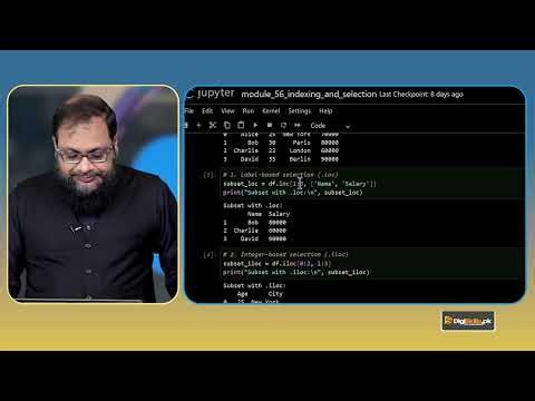 Topic 56 | Pandas Indexing & Selection - loc & iloc