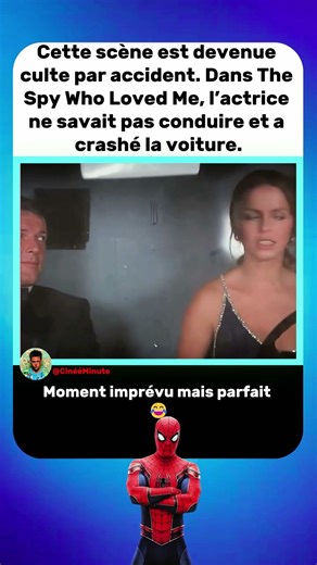 Crash Réel, Scène Culte 🚗 | The Spy Who Loved Me (1977) #shorts