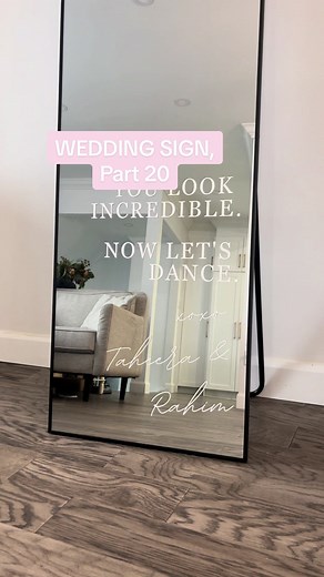 Wedding Mirror Sign Ideas for DIY Brides in 2024 and 2025