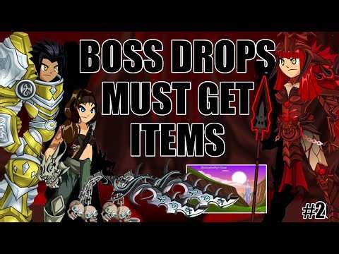 AQW Must Get Boss Drops And Their Items #20 | Gravelyn's Dragon Armor - Mythsong Crystal House!