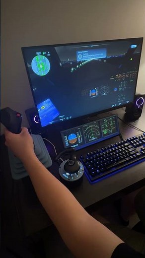 This Isn't a Toy Joystick, It's a 1:1 Airbus Stick #msfs2020 #msfs2024 #cockpit