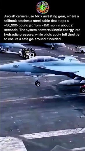In Seconds, The Hidden System That Stops Fighter Jets On Carrier Decks