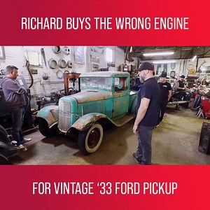After buying a vintage ’33 Ford Pickup for $15,000 from Gas Monkey Crew member Brian, the crew realise the engine Richard had previously purchased will not fit in the truck. Watch more Fast N' Loud on Discovery : https://bit.ly/3l8skR2 | Love Motoring