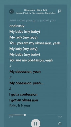 Obsession Sped Up Full Song | My Lady, You Are My Obsession
