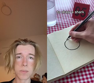 Drawing a Shark Tail Tutorial | Art Submission