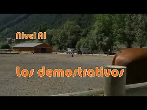 Los demostrativos. Nivel A1