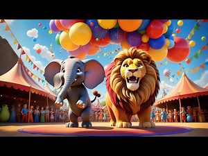 Circus Song | Fun Big Top Adventure Song for Kids | Preschool Learning Rhyme