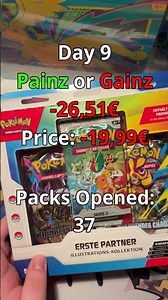 Chasing Generation 3🌴 Painz or Gainz Day 9 #pokemon #pokemoncards #firstpartnerpokemon