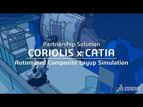 Coriolis x CATIA | Automated Composite Layup Simulation