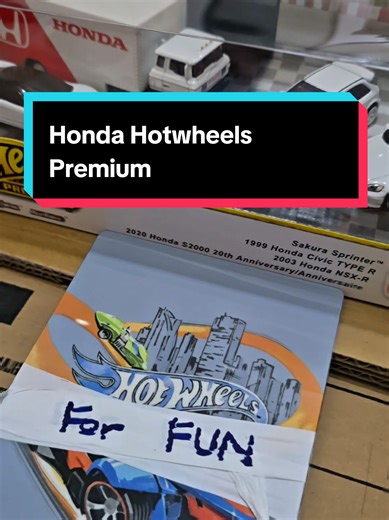 Hotwheels Premium Honda Collection at Toyrus