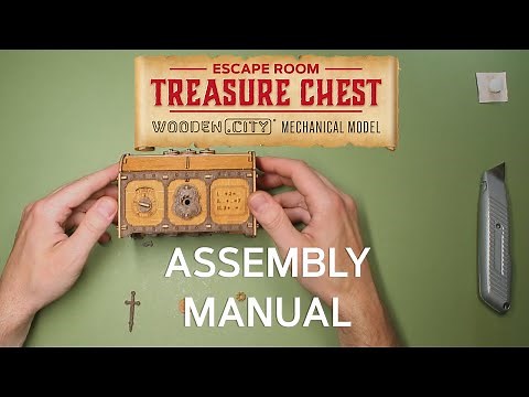 Escape Room Treasure Chest assembly manual | Wooden.City