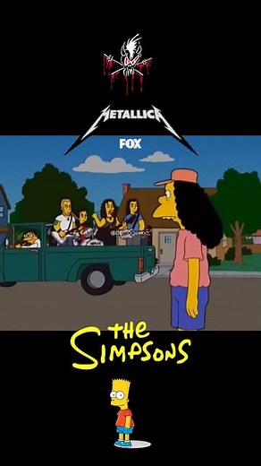 @damagexinc_ on Instagram: "🎥Metallica in The Simpsons.🤘🏼 #simpsons #frontman #metallica #metallicafans #metallicafamily #jameshetfieldfans #jameshetfield #jameshetfieldedits #jameshetfieldguitars #thrashmetal #heavymetal #heavymetalmusic #rocknroll #rocknrollmusic #rockstar #idol #legend #masterofpuppets #ridethelightning #1992 #80s #80sfashion #instagood #photooftheday #forwhomthebelltolls #guitar #guitarist #cartoon #songwriter #cliffburton"