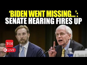 Senate LIVE | ‘Biden Cover-Up’ Hearing ‘EXPLODES’; Democrats Walk Out As GOP Uncovers New Intel