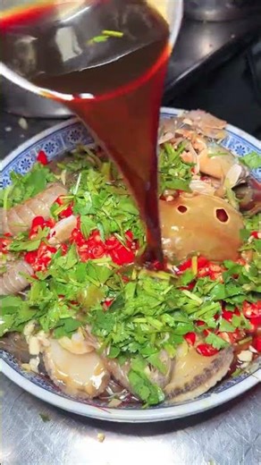 Chaoshan Raw Pickled Seafood #chinesestreetfoods #food #seafood