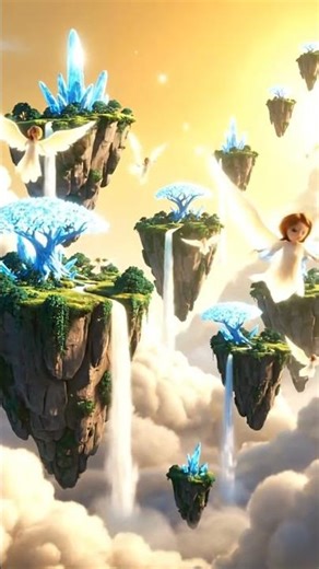 Heaven's Gates: A Serene 3D Animated Journey