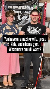 20K views · 145 reactions | I don’t want anything other than more time with my wife and kids plus some heavy lifts. DM me “PROGRAM” for a  to my coaching app Use code BLIND to support and save: @trainwithboostcamp – programs @psychopharma – 20% off @bearfootshoes – 10% off @odysseyproducts_ - 10% off | Blind Barbell | Facebook
