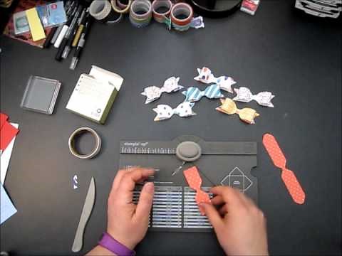 Envelope Punch Board Bow