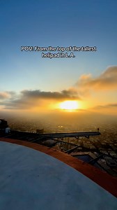 It all feels so simple this high up 💚 The U.S. Bank Tower is home to the highest helipad in all of the United States, but is rarely open to the public. | Secret Los Angeles