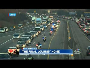 Procession for Corporal Nathan Cirillo
