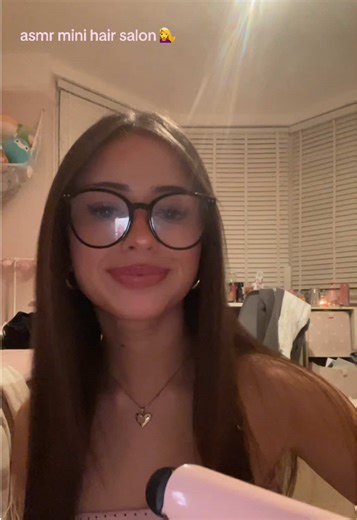 w overlayed sounds!! #lofiasmr #asmr #sleep #fyp #hair