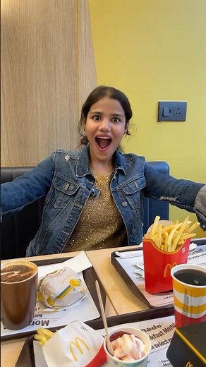 McDonalds Full Menu Challenge 😱| Finish Full Menu of McDonald's get 10,000 #shorts #ashortaday