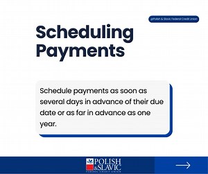 Do you ever forget to pay your bills on time? Don't worry, PSFCU has the tool for you... PSFCU Bill Pay! You can schedule your bill payments and relax, being assured that your payments will be made on time! Visit our website to learn more about all the benefits you can gain with PSFCU Bill Pay. https://www.psfcu.com/digital-services/payments-and-transfers/bill-pay #psfcu #billpayment #creditunion | Polish & Slavic Federal Credit Union