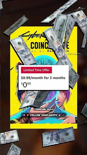 $3 Cyberpunk Audiobook (Cyberpunk Deal)