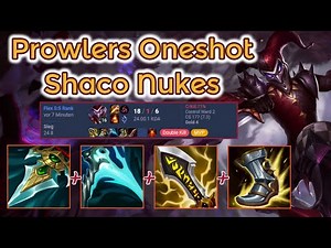 Prowlers Crit Shaco Oneshots are back! ;D - S13 [League of Legends] Full Gameplay - Infernal Shaco