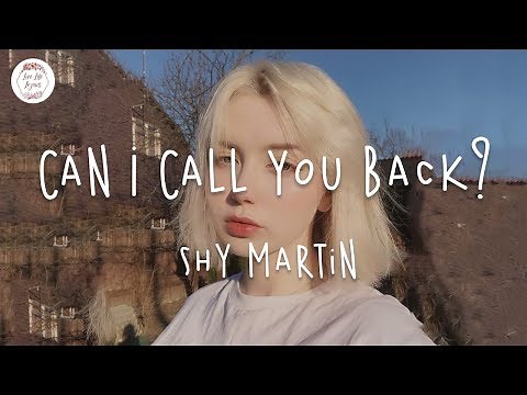 SHY Martin - can I call you back? (Lyric Video)