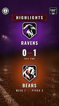 Ravens vs Bears - GW1 - MNF S1
