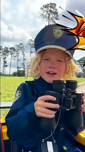 Kids Pretend Play: Police Teach Essential Rules of Conduct for Children 🚓👮‍♂️ #short