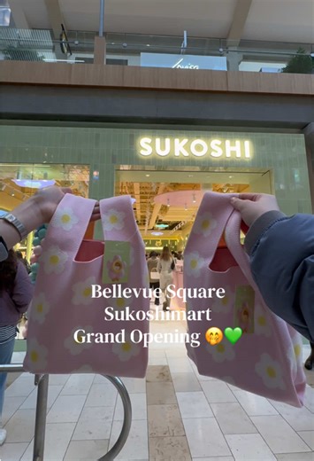 Sukoshi mart’s Grand Opening at Bellevue Square🤭🩷 Free gifts with purchase 🎁 📍 @The Bellevue Collection @SUKOSHI @SUKOSHI US Follow for more videos like this one :) #fyp #sukoshimart #grandopening #sukoshi #bellevue