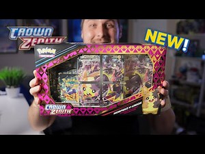 *STACKED Box!* Opening the Crown Zenith: Morpeko V-UNION Premium Playmat Collection