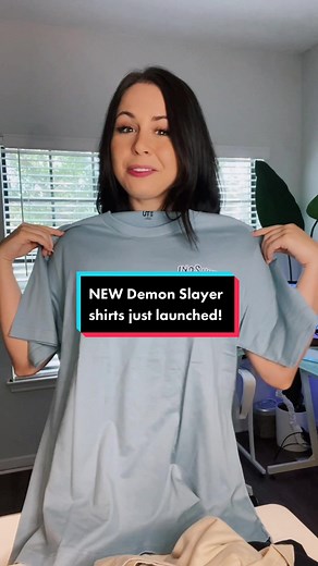 New Demon Slayer Shirts Launch on Uniqlo.com!