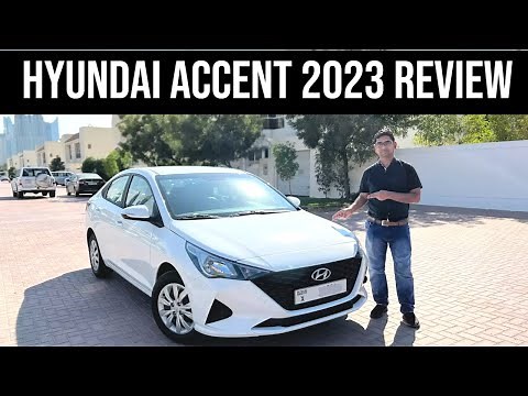 Hyundai accent 2023 review | Hyundai accent 2023 full option | Interior, comfort, comparison - Ucars