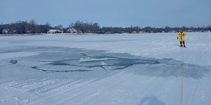 Unsafe ice conditions on northern lakes remain despite colder weather